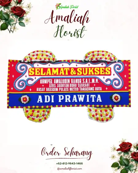 Papan Bunga Ucapan Selamat arjawinangun